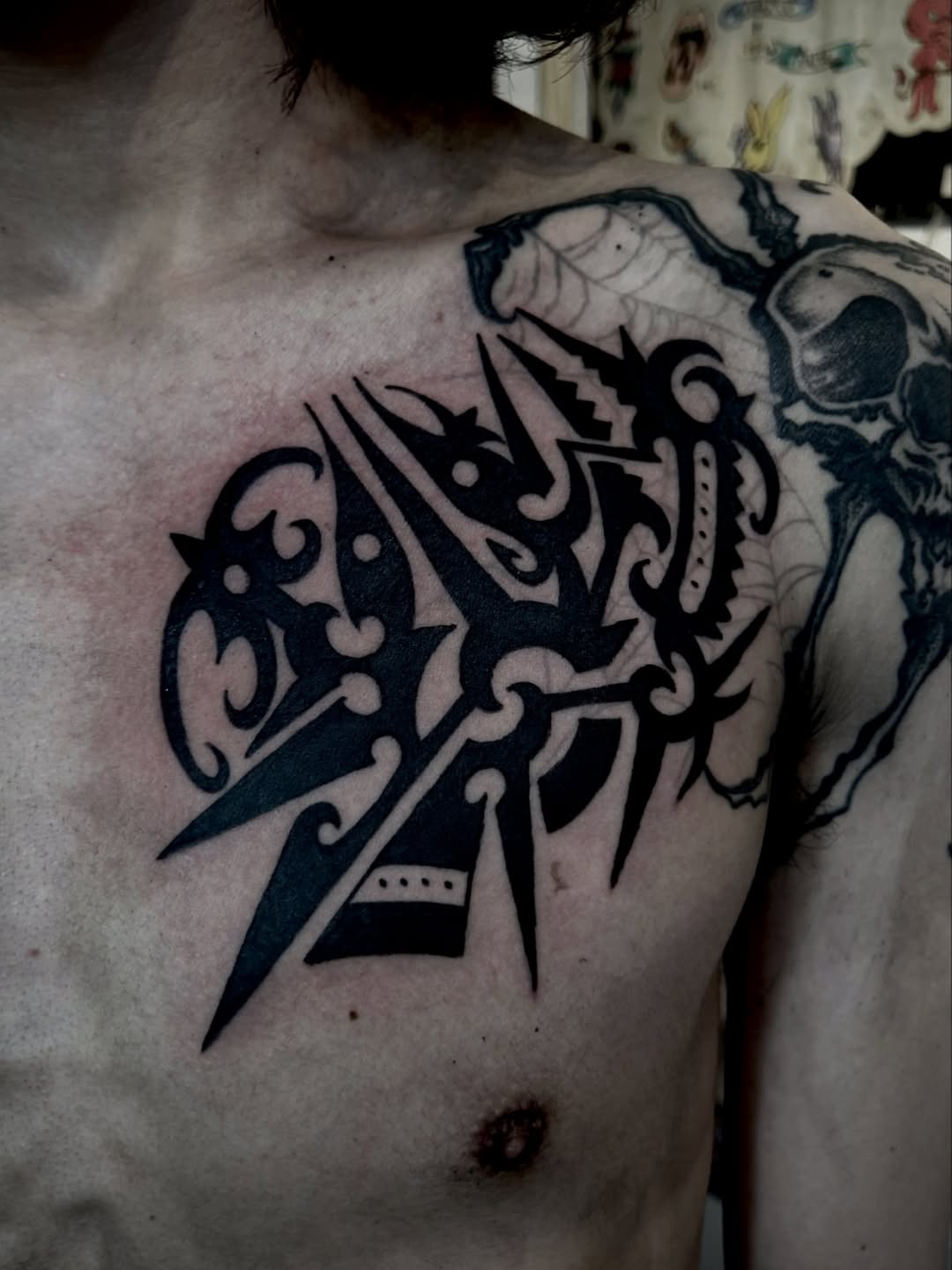 Neo-Tribal tattoo by Yas at ZUMBIDO TATTOO in Nakameguro, Tokyo